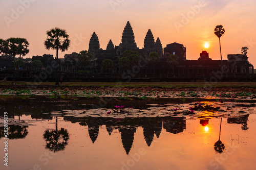Bild auf Leinwand Angkor Wat temple, Siem Reap