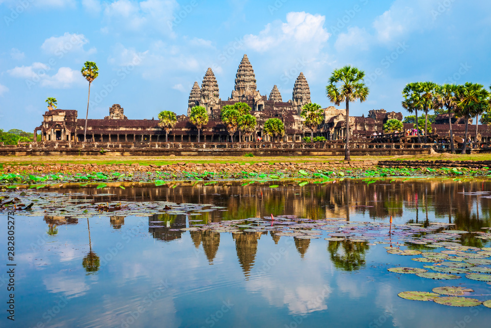 Naklejka premium Świątynia Angkor Wat, Siem Reap