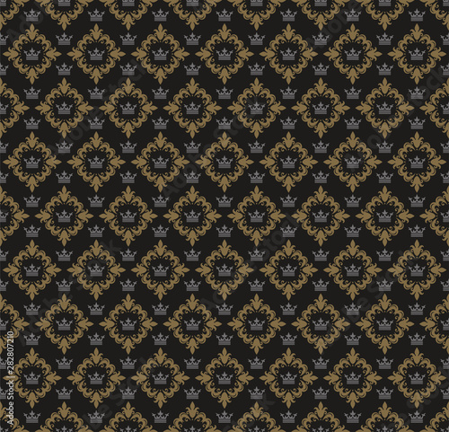 vintage seamless background with pattern