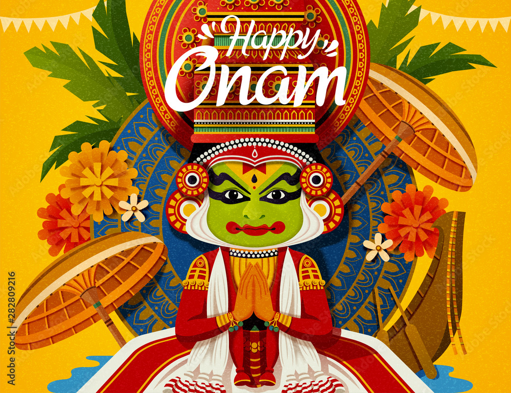 Happy Onam festival