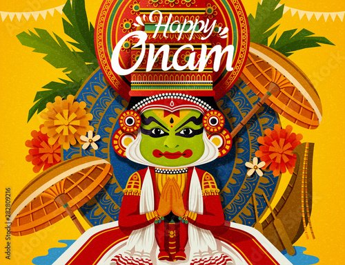 Happy Onam festival © HstrongART