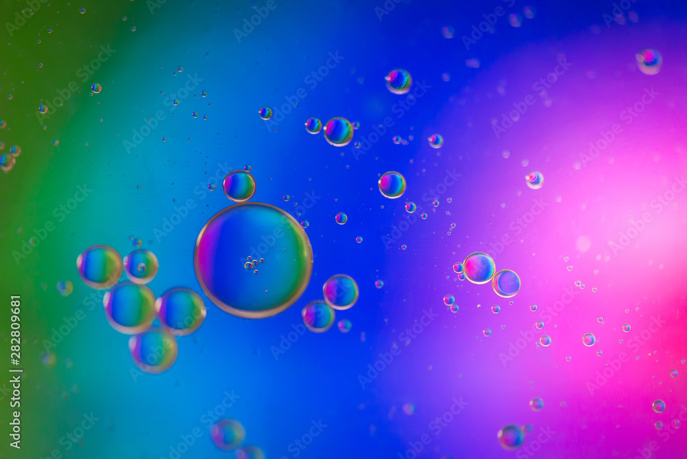 custom made wallpaper toronto digitalRainbow abstract background picture made with oil, water and soap