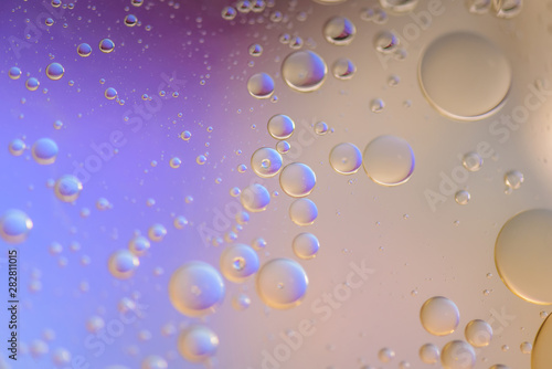 Wallpaper Mural Multicolored abstract background picture made with oil, water and soap Torontodigital.ca