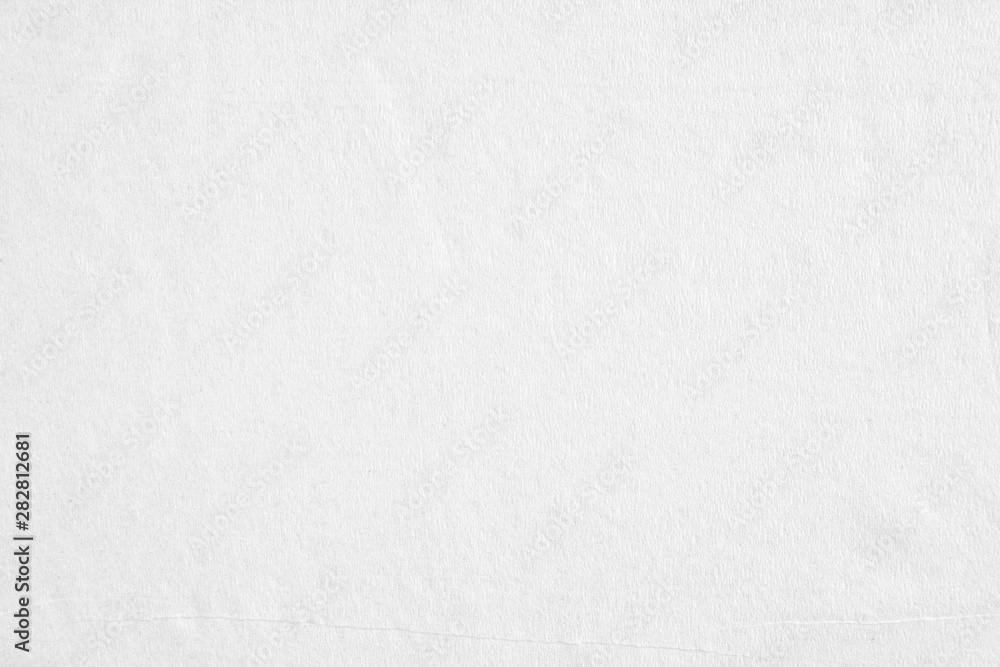 Closeup white blank thin paper texture background. - obrazy, fototapety, plakaty 