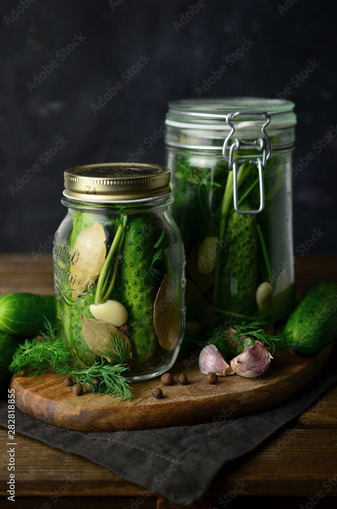 Pickled cucumbers homemade productions Pickled cucumbers homemade productions