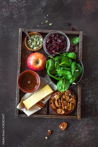 Autumnal Salad Ingredients photo