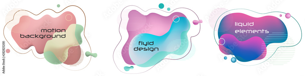 Modern Color abstract liquid shape, halftone patterns, fluid color overlap gradient background. Modern Color abstract liquid shape, halftone patterns, fluid color overlap gradient background.