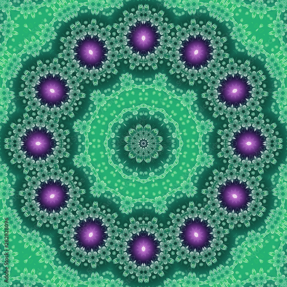 Seamless mandala round circle asian traditional pattern Seamless mandala round circle asian traditional pattern