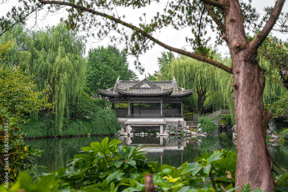 The Moon Lake at Tianyi Pavilion, Ningbo, China The Moon Lake at Tianyi Pavilion, Ningbo, China
