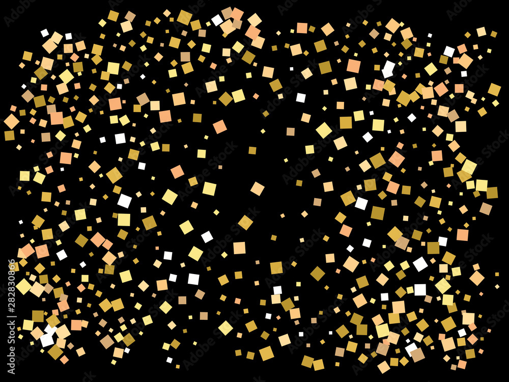 Abstract gold squares for holidays. Abstract gold squares for holidays.
