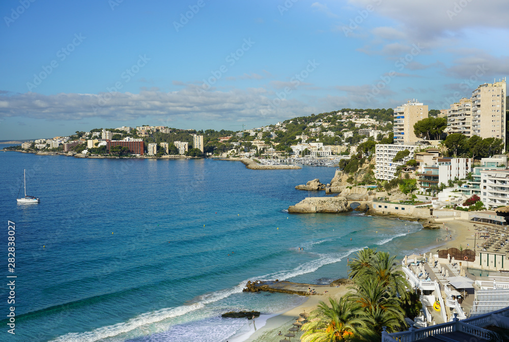 Cala Major beach in Palma de Mallorca, Spain Cala Major beach in Palma de Mallorca, Spain
