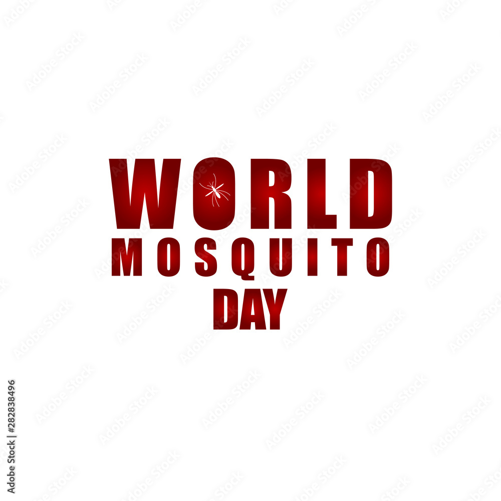 Fototapeta premium World Mosquito Day Celebration Vector Template Design Illustration
