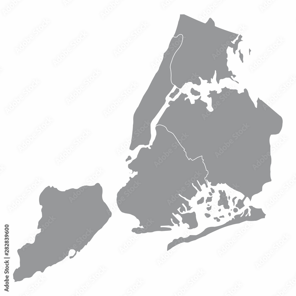 Map of New York city