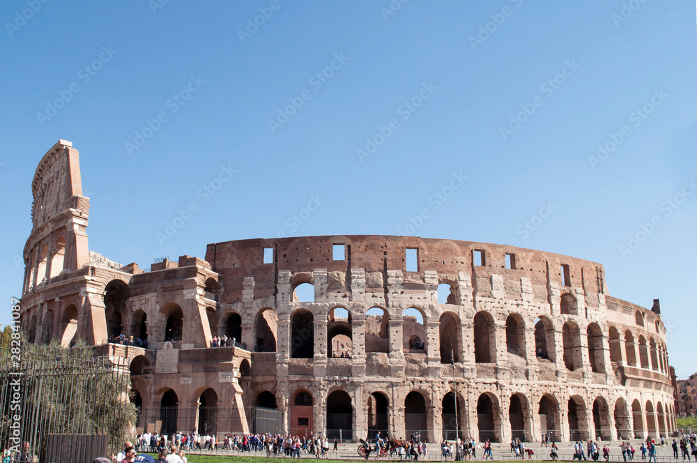 Naklejka premium Colosseum in Rome Italy