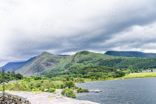Scenic view of Padarn Country Park, Llanberis, North Wales