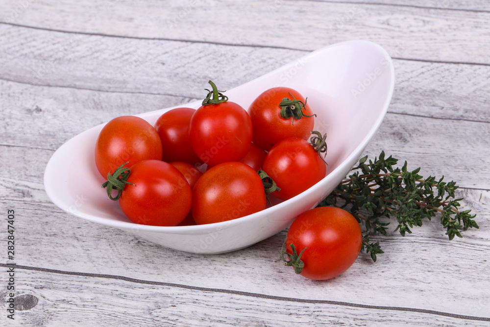 Cherry tomato in the bowl Cherry tomato in the bowl
