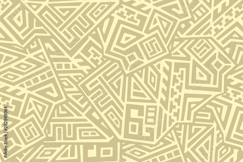 Creative Geometric Vector Seamless Pattern