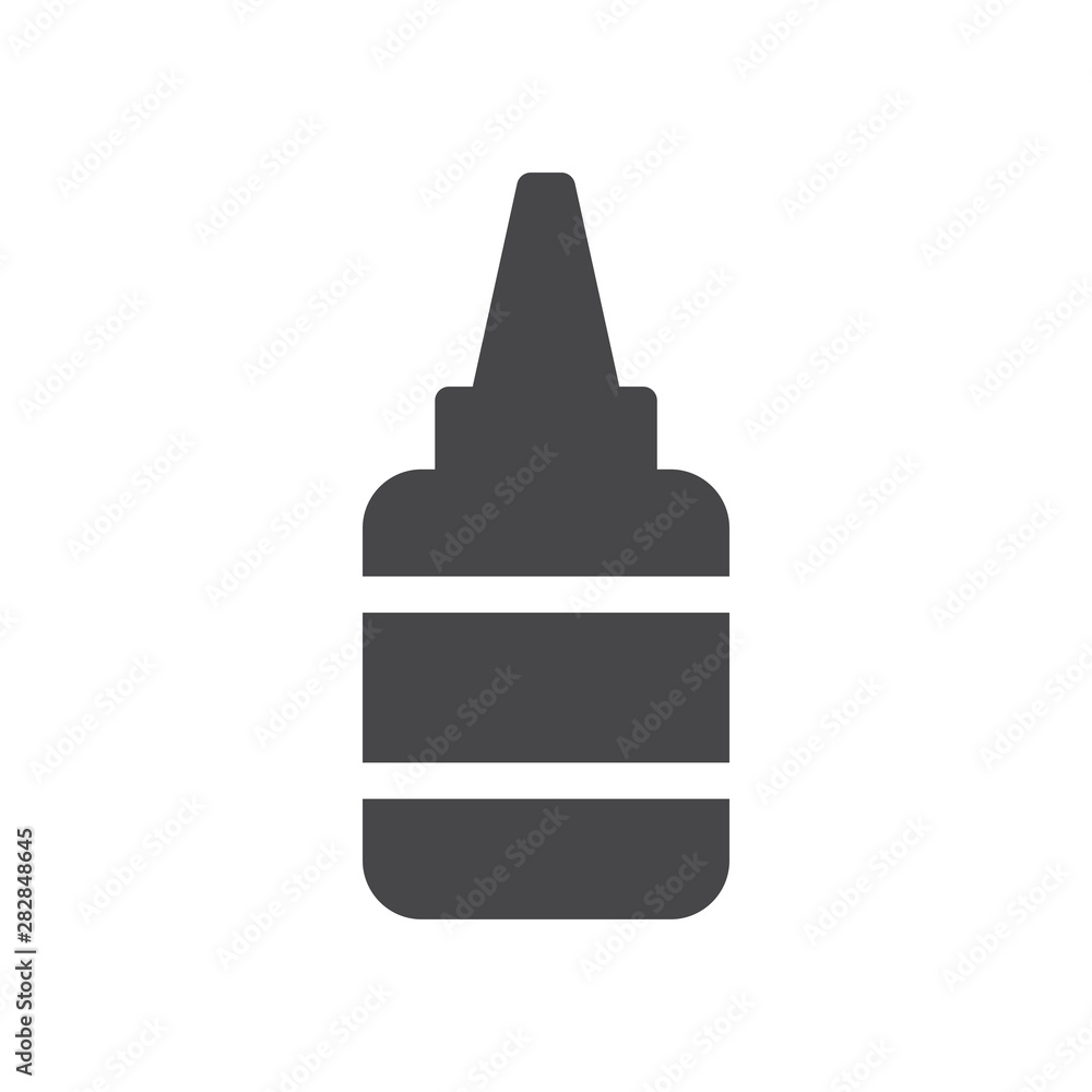 Glue vector icon, simple sign for web site and mobile app. Glue vector icon, simple sign for web site and mobile app.