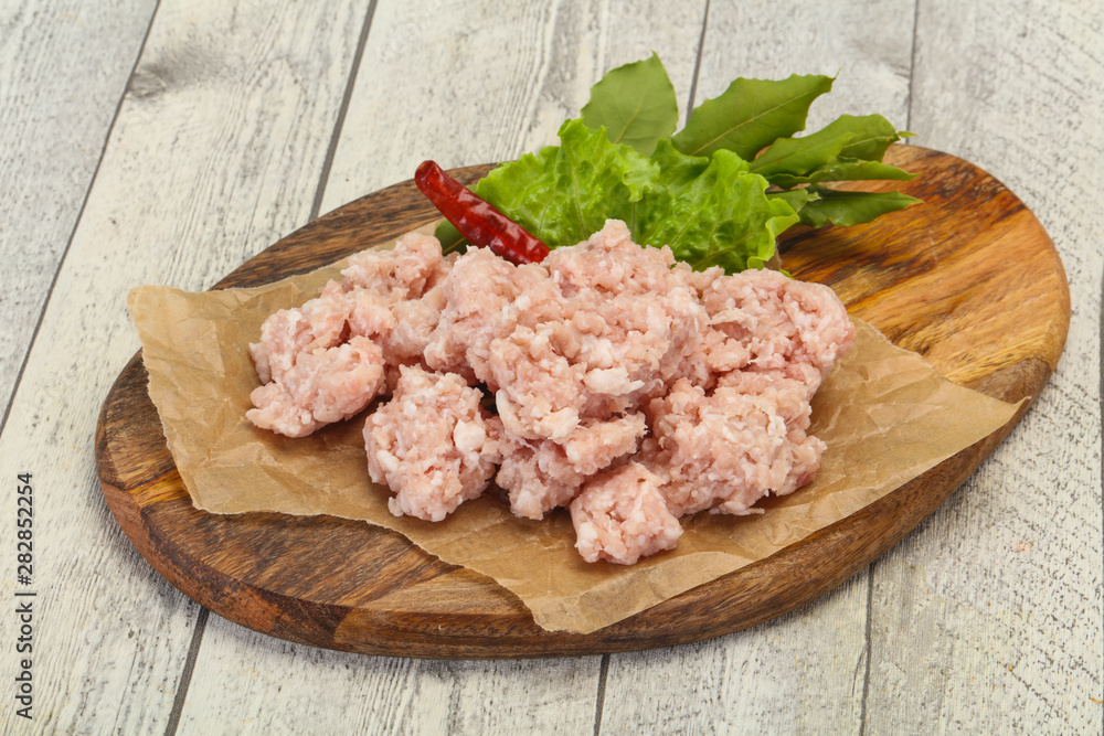 Homemade pork minced meat for cooking Homemade pork minced meat for cooking