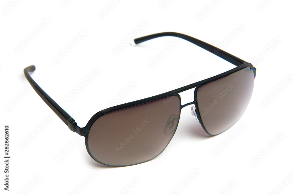 sunglasses on a white background sunglasses on a white background