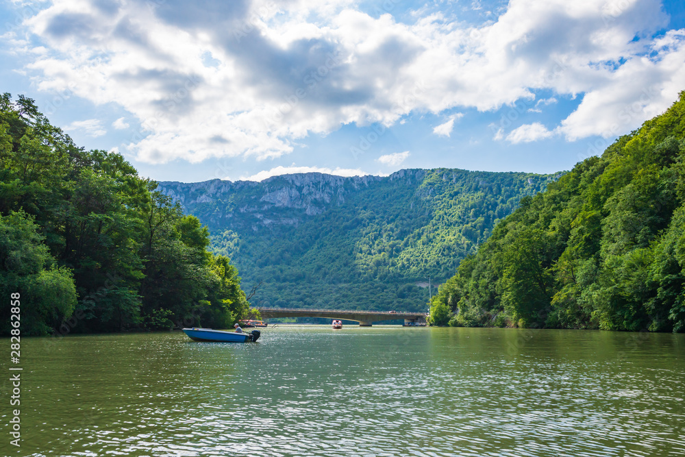 Seitenarm der rumänischen Donau