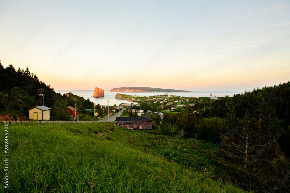 Nice Famous Rocher Perce rock in Gaspe Nice Famous Rocher Perce rock in Gaspe