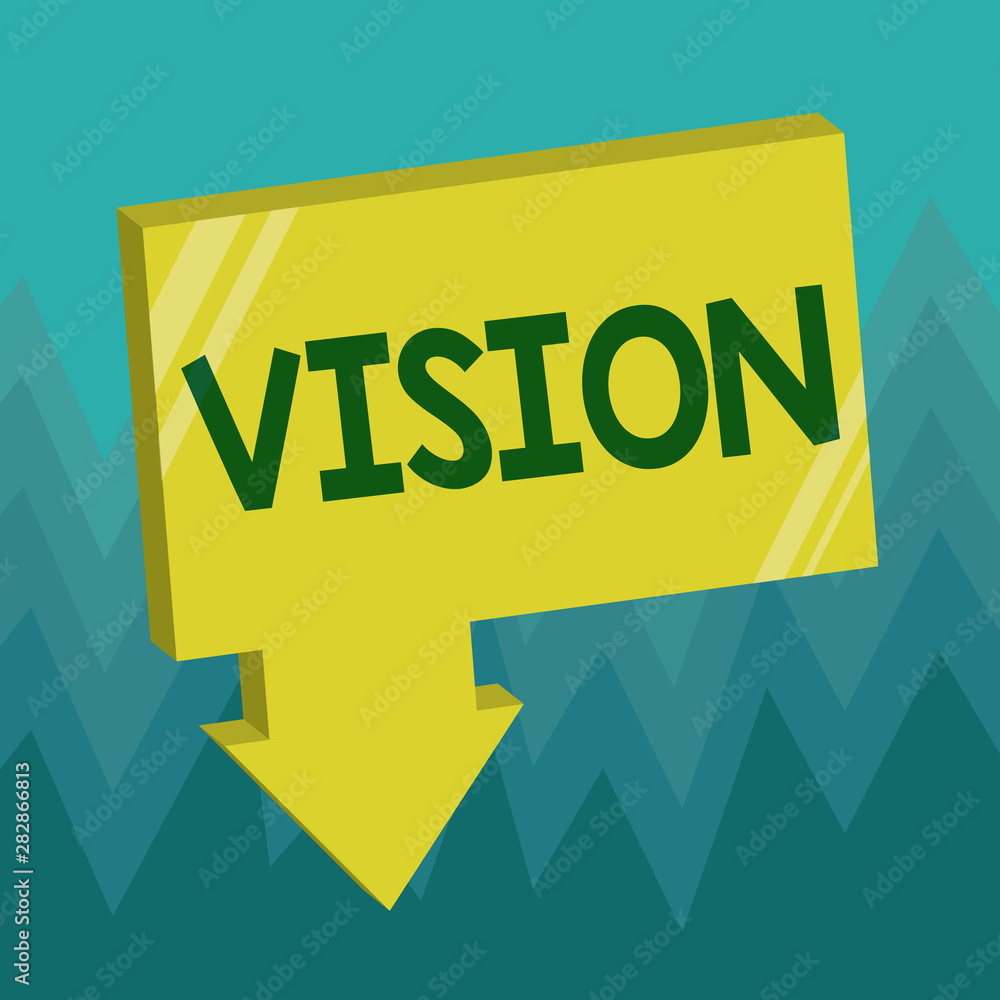 Conceptual hand writing showing Vision. Business photo showcasing Being able to see Objective Inspiration Planning for future. Conceptual hand writing showing Vision. Business photo showcasing Being able to see Objective Inspiration Planning for future.