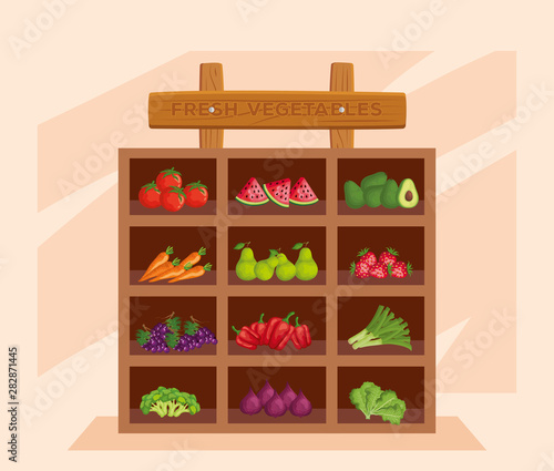 fresh vegetables and fresh healthy products