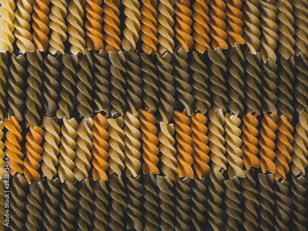 Fototapeta premium Fusilli pasta