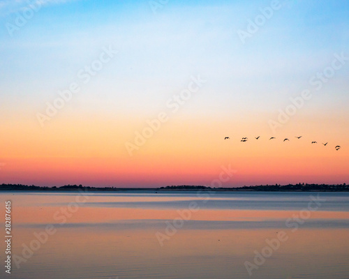 Folsom Lake Winter Sunrise