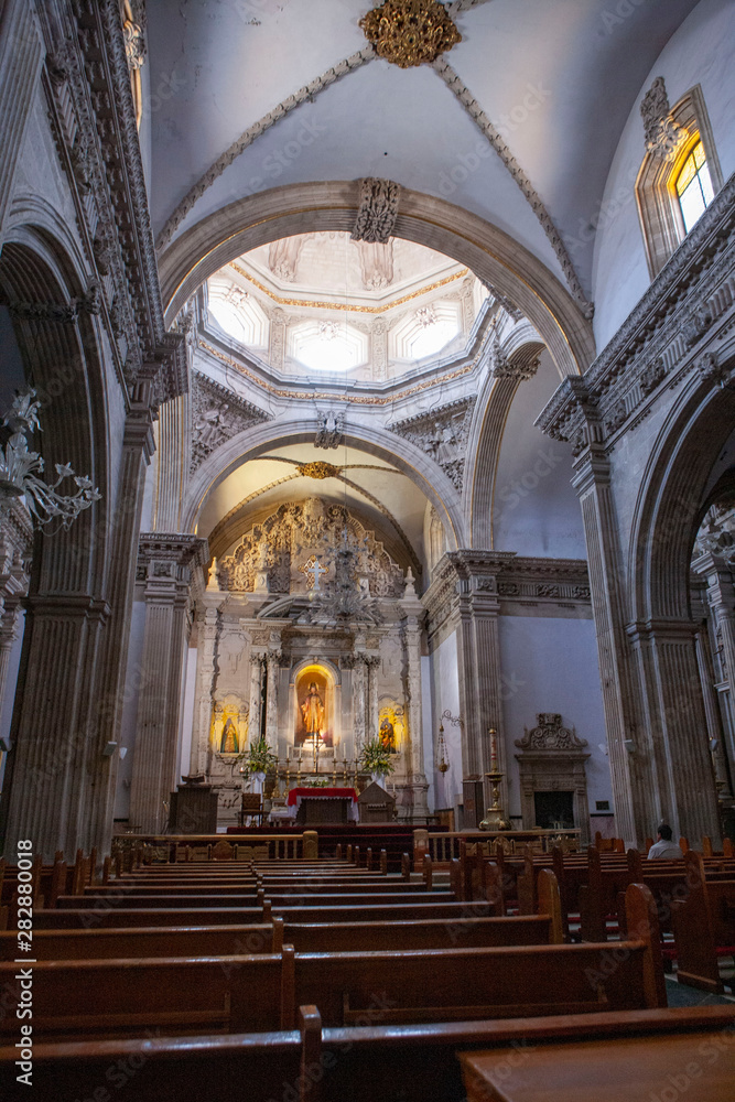 Chihuahua Mexico church interior