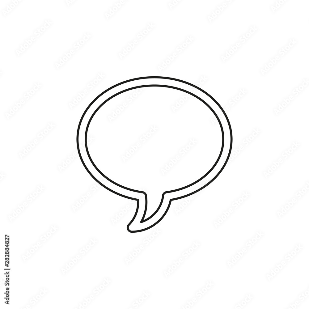 speech bubble illustration, communication icon speech bubble illustration, communication icon