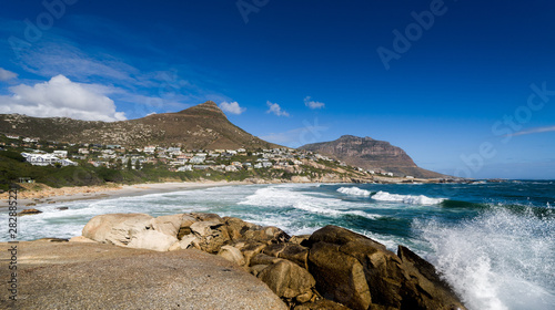LLANDUDNO BEACH, surf spot in a cove, Western Cape, Cape Town, peninsula, South Africa