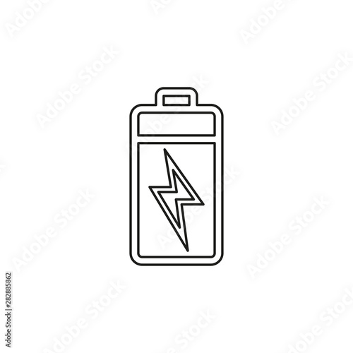 vector Battery charging - power Battery