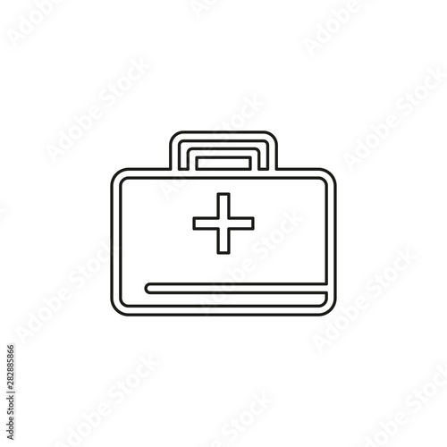 medical kit - vector doctor case illustration