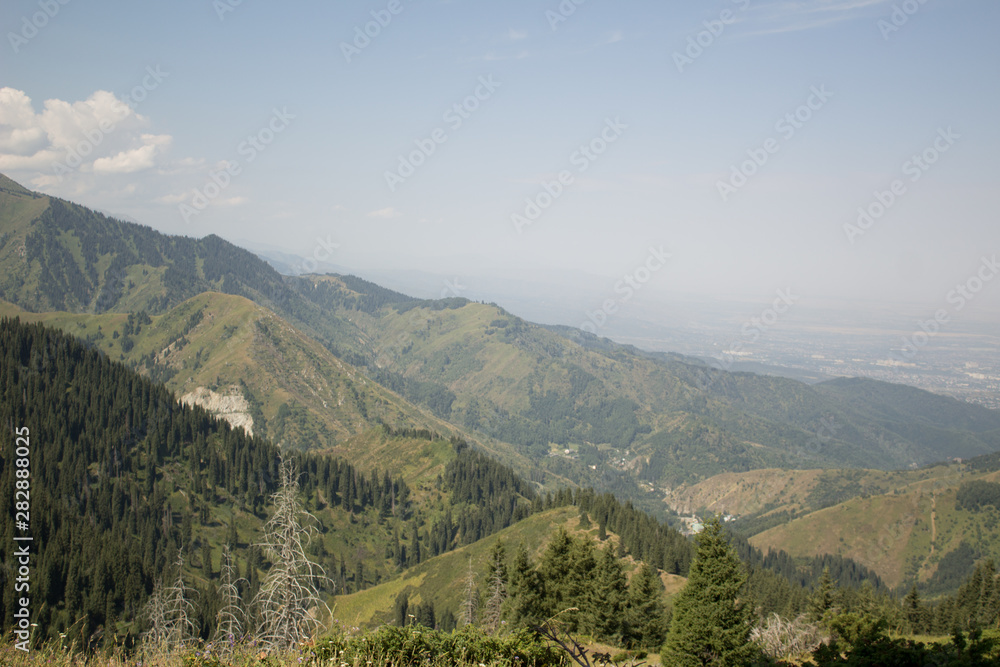 Fototapeta premium landscape in the mountains