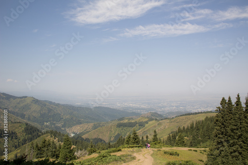 landscape in the mountains