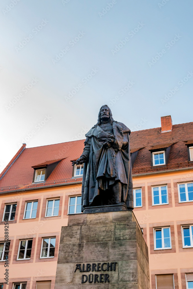 Durer monument in Nuremberg