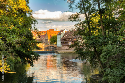 Nuremberg in summer evening