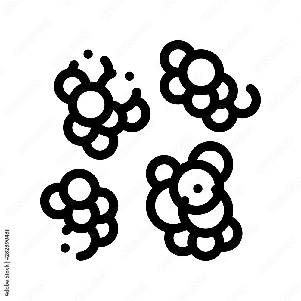 Pathogen Bacterium Vector Sign Thin Line Icon. Microbiology Disease Bacterium Linear Pictogram. Chemical Microbe Type Infection Microorganism Bacteriology Contour Monochrome Illustration Pathogen Bacterium Vector Sign Thin Line Icon. Microbiology Disease Bacterium Linear Pictogram. Chemical Microbe Type Infection Microorganism Bacteriology Contour Monochrome Illustration