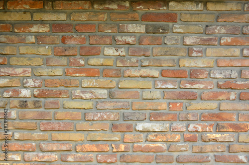 Brick wall. Beautiful texture  design  background wallpaper