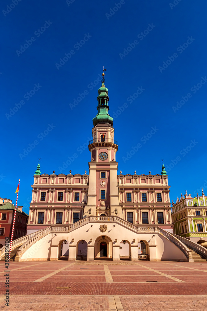 Fototapeta premium Zamosc in the spring