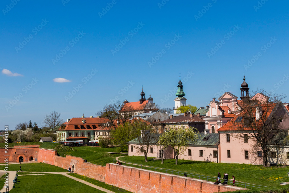 Zamosc in the spring