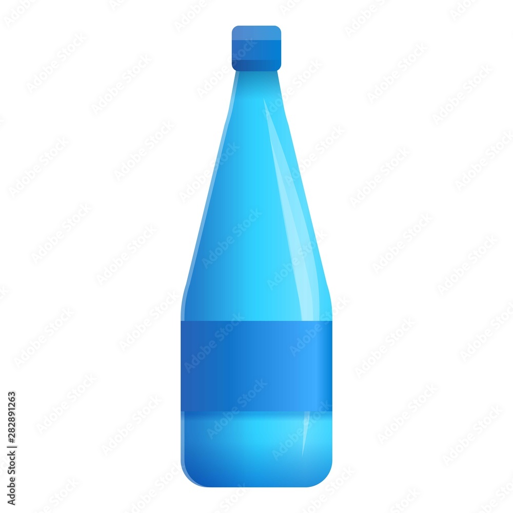 Pure mineral water icon. Cartoon of pure mineral water vector icon for web design isolated on white background Pure mineral water icon. Cartoon of pure mineral water vector icon for web design isolated on white background