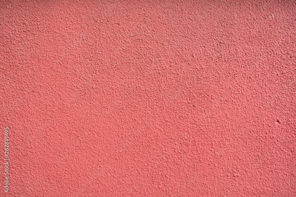 Fototapeta premium Stucco wall red, high resolution closeup texture, background, wallpaper