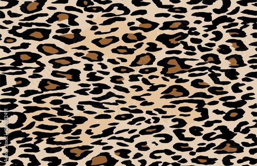 Brown Skin Leopard Pattern