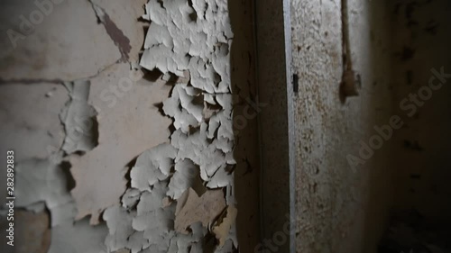 Peeling Paint Within an Old Abandoned Building