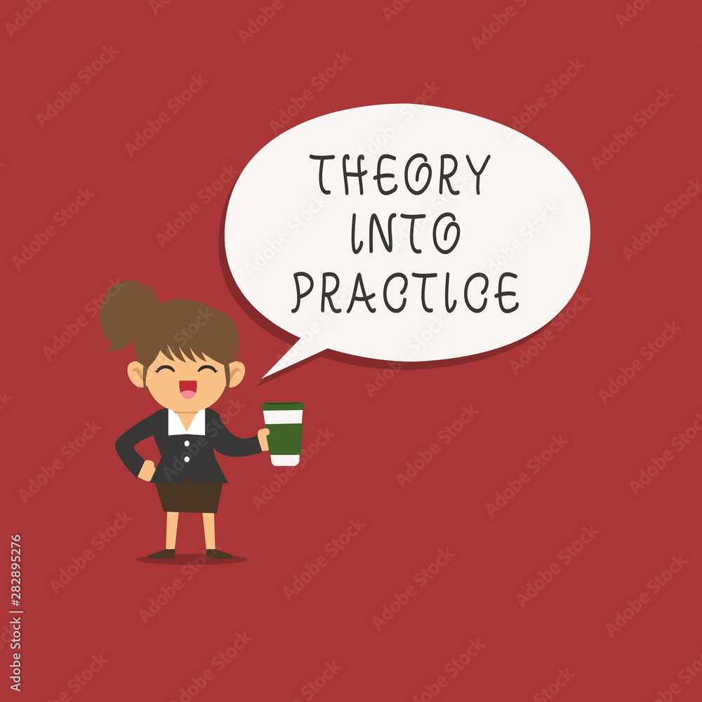 Word writing text Theory Into Practice. Business concept for Hands on learning Apply knowledge into real situation. Word writing text Theory Into Practice. Business concept for Hands on learning Apply knowledge into real situation.