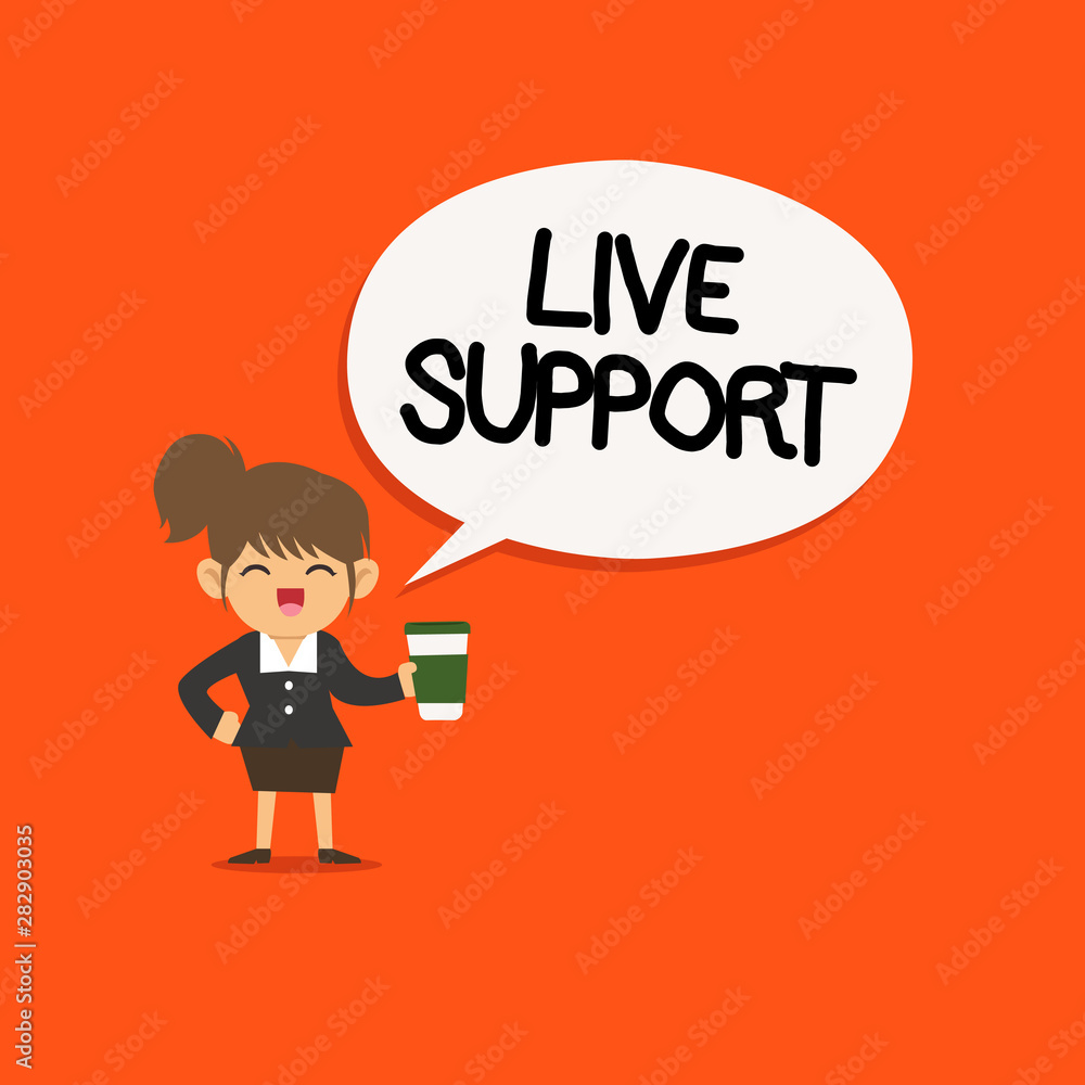 Handwriting text Live Support. Concept meaning Web service that allows visitors to communicate with business. Handwriting text Live Support. Concept meaning Web service that allows visitors to communicate with business.