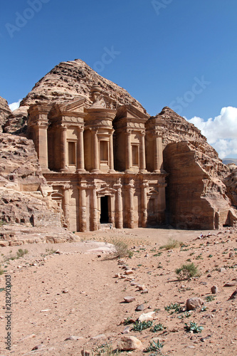 The Monastery at Petra, Jordan on Thursday 17 February 2011